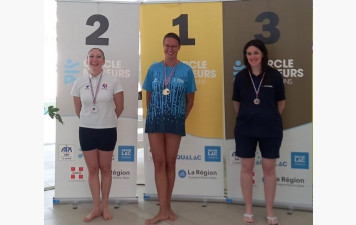 Jessyca en bonze a Aix les bains.