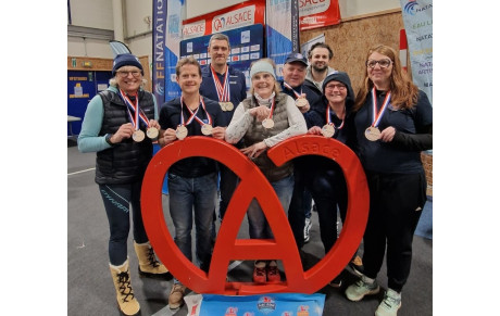Pluie de médailles au Championnat de France en eau froide !!